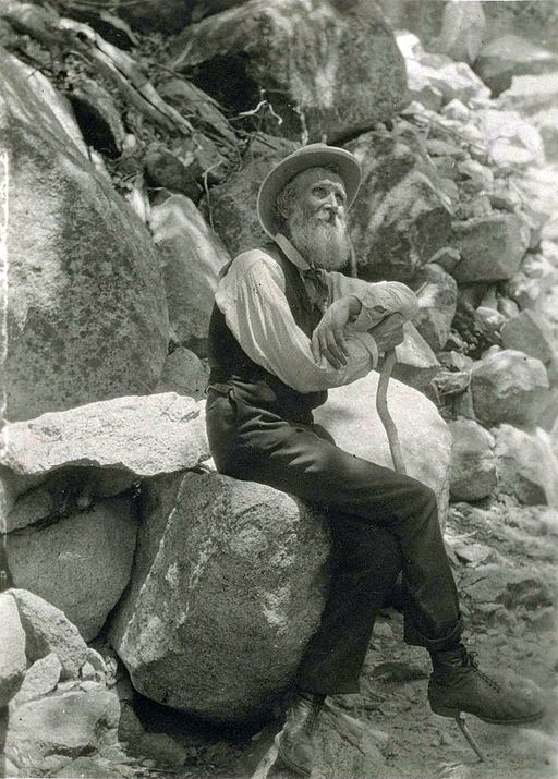 John Muir in the Sierra Nevada 
