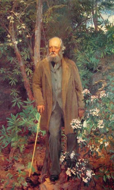 A portrait of Frederick Law Olmsted by John Singer Sargent