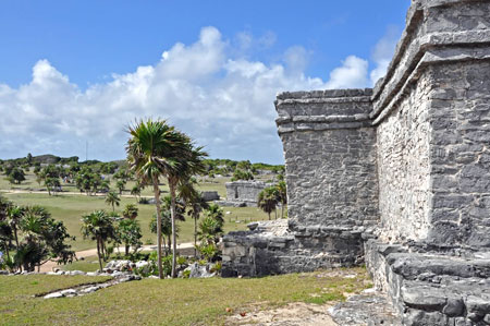 Mayan city of Tulum ruins, Yucatán Peninsula, Mexico