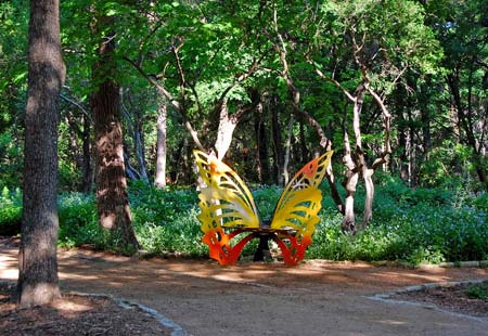 Doug Blachly Butterfly Trail and Garden in Zilker Metropolitan Park