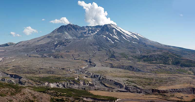 Mount St. Helens in 2011