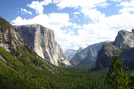 Yosemite became one of the first U.S. national parks in 1890.