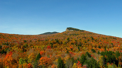 New England's forests are famous for their fall colors