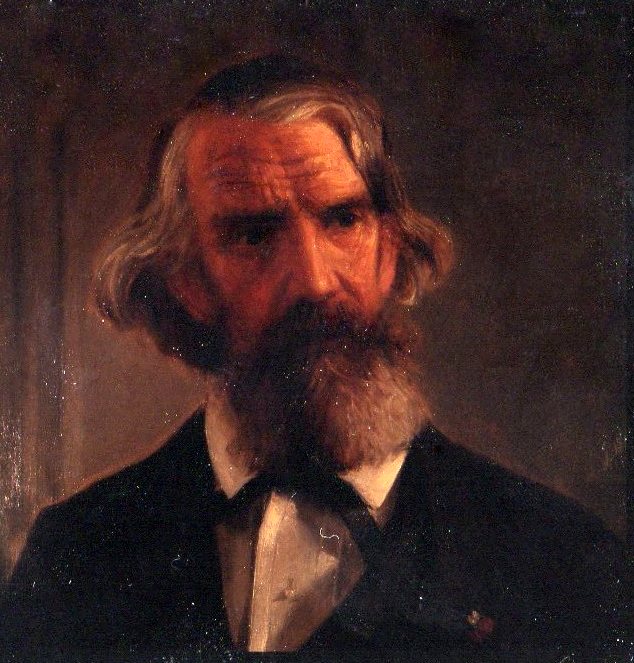 A portrait of an older J.A. Warder