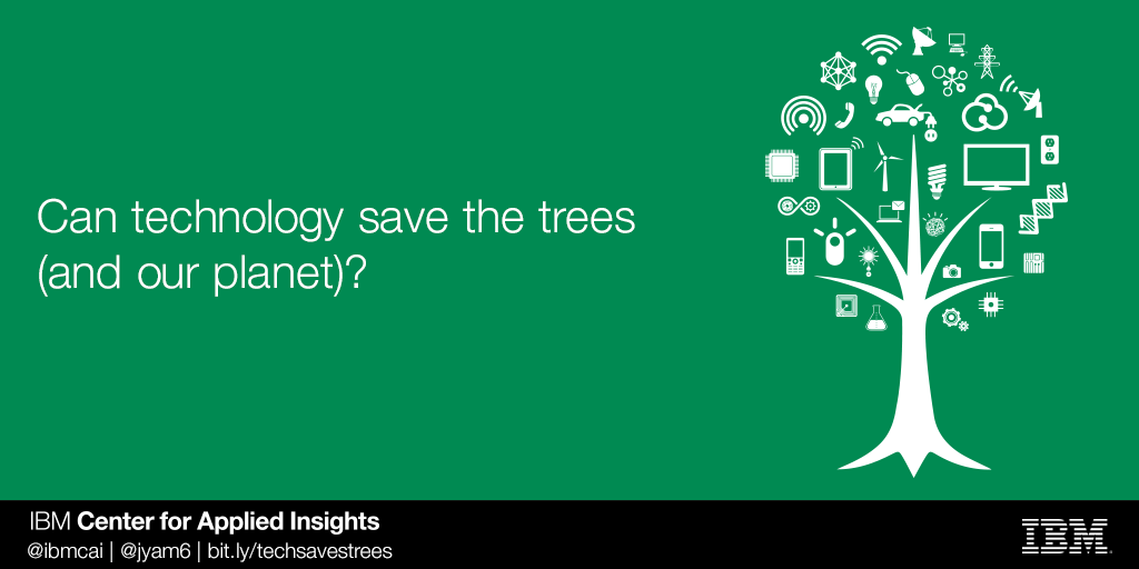 Can tech save trees?