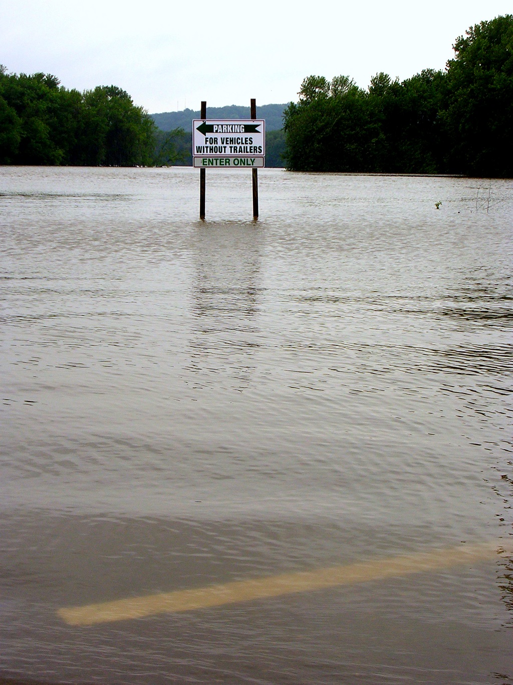 Mississippi Flood, 2008. 
