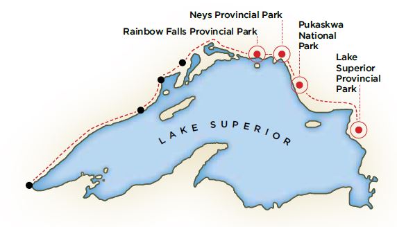 Thunder Bay Ontario Travel  Lake Superior Circle Route