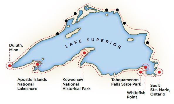 The Sleeping Giant - Lake Superior Circle Tour