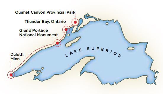 Thunder Bay Ontario Travel  Lake Superior Circle Route