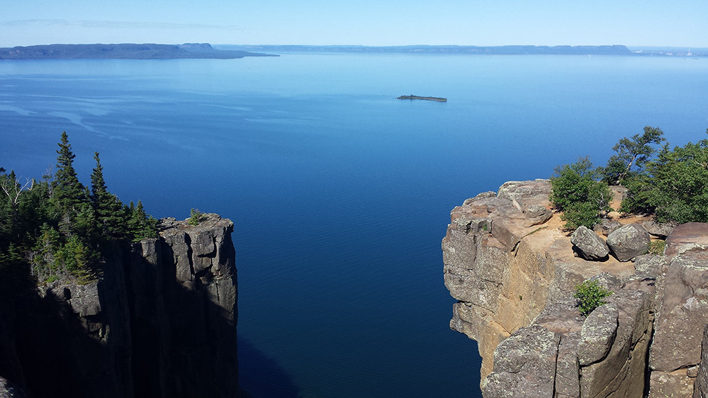 The top of the Giant trail