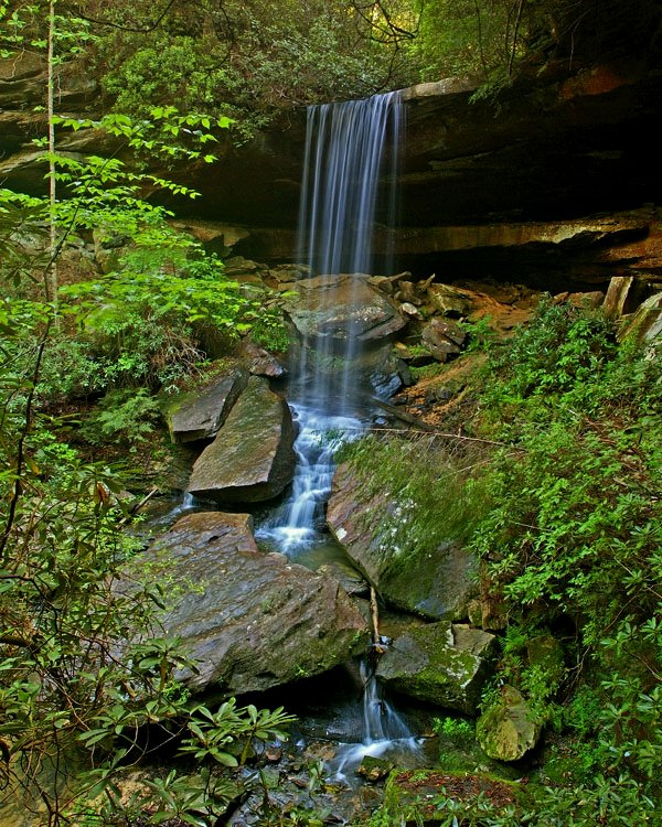 Van Hook Falls in Daniel Boone National Forest.