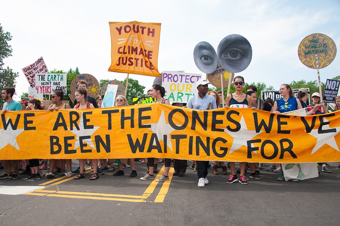Youth are leading everywhere on all aspects of climate action