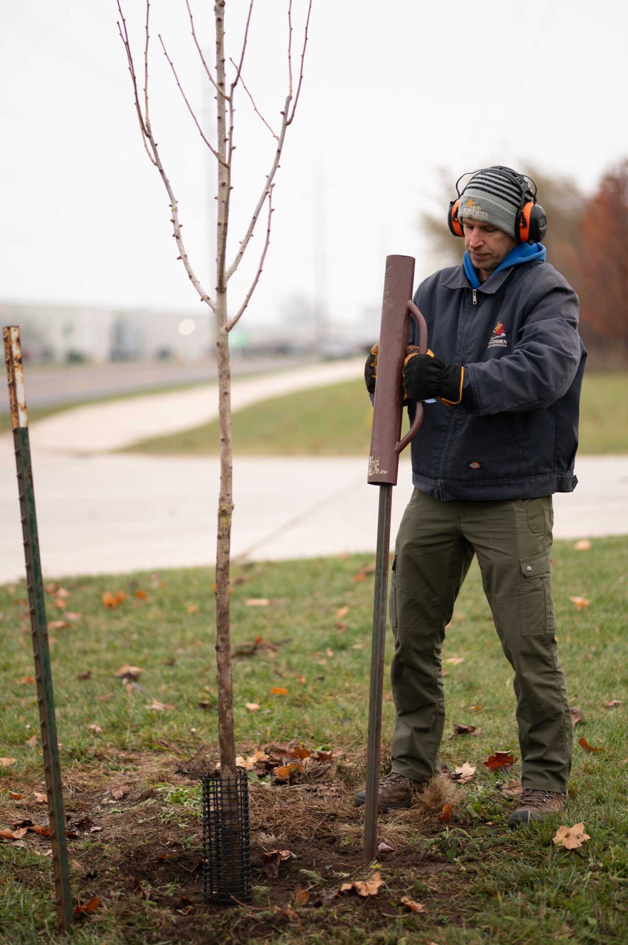 Sawatsky-Kingsley worked as a forester with the Parks and Recreation Department before moving into his present role.